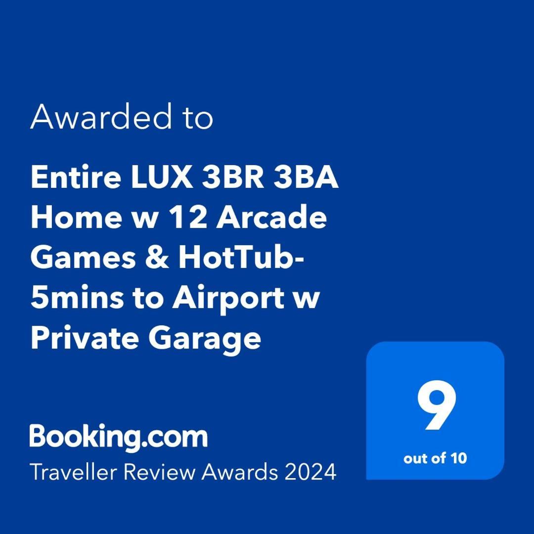 Сasa de vacaciones Castel Hills 3br 3ba W Private Hot Tub, 3k Arcade Games & Private Garage- 5mins To The Airport San Antonio